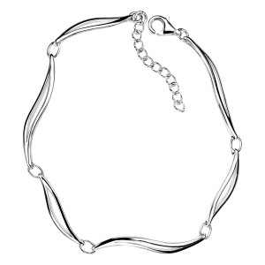 Elongated link bracelet