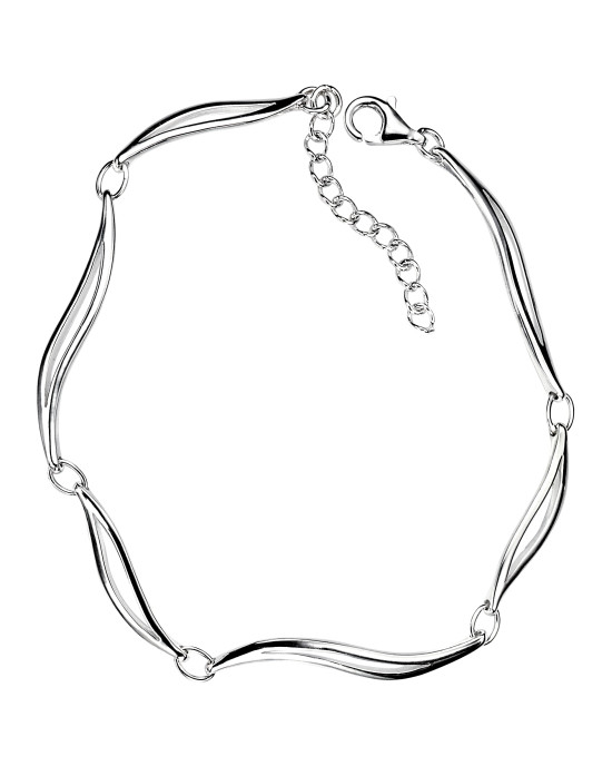 Elongated link bracelet