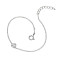 Silver CZ bracelet