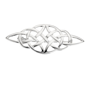 Silver sterling Celtic brooch