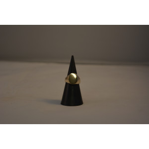 Gold signet ring