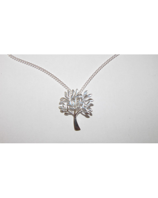 Silver tree of life pendant