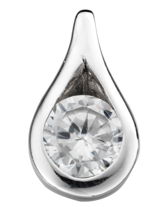 Clear CZ pendant