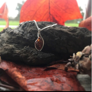 Gorgeous amber pendant